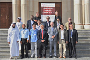 International researchers attend first workshop held at AUS Geospatial Analysis Center (GAC)