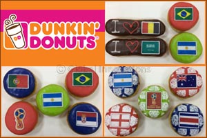 This season, support your favourite football team with Dunkin' Donuts