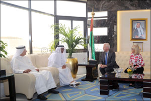 Dubai Health Authority discusses collaboration with British healthcare firms.