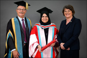 Leading UAE businesswoman awarded doctorate by Queen's University Belfast