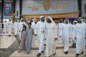 Sheikh Mohammed bin Rashid and Sheikh Mohamed bin Zayed inaugurate Warner Bros. World™ Abu Dhabi on Yas Island