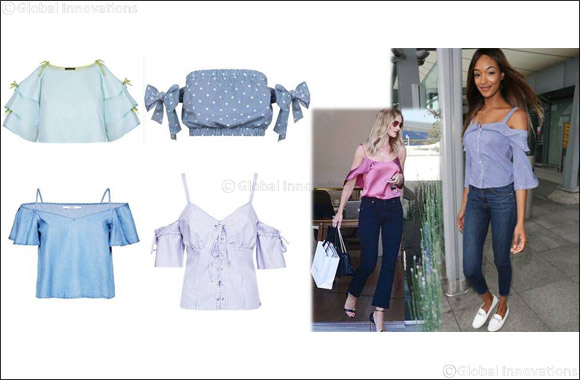 Give the cold-shoulder with GUESS and bebe