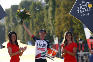 Victorious Viking: UAE Team Emirates' Alexander Kristoff Takes Final Stage Win on Le Tour