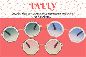 Chloé Introduces “tally,” the New Sunglass Style Inspired by the Shape of a Seashell