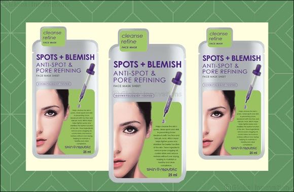 Treat Adult Acne with Skin Republic's Anti-Spot & Pore Refining Mask