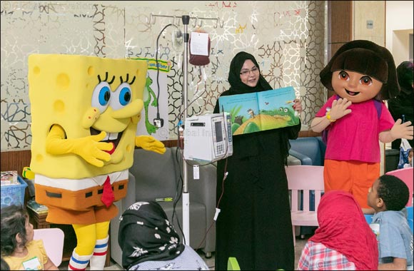 Department of Culture and Tourism  Abu Dhabi brings excitement to children at Sheikh Khalifa Medical City