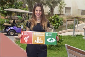 The Sustainable City names Dolores Shelleh as Brand Ambassador on International Youth Day