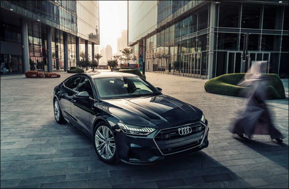 The new Audi A7 Sportback: Sporty face of Audi in the luxury class now available in the Middle East