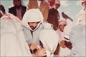 Sheikh Zayed, the First Falconer and Nature Protector