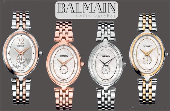 The Balmain Haute Elegance Oval mirrors the brand's soul