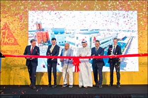 Swiss Chemicals & Building Material Giant “Sika” Expands Operations in UAE with AED 40 Million State-of-the-Art Facility