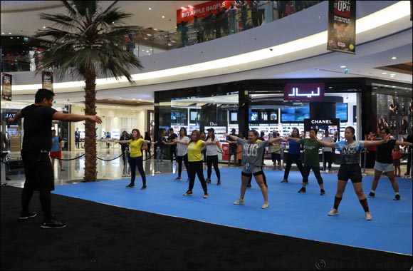 Al Ghurair Centre Joins Dubai Fitness Challenge With Free Group Exercises
