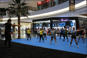 Al Ghurair Centre Joins Dubai Fitness Challenge With Free Group Exercises