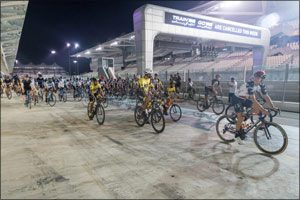 UAE National Cycling Team Attends Cycle Unified to Support Special Olympics