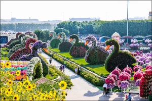 Dubai Miracle Garden becomes home to floral structures of the iconic Disney characters