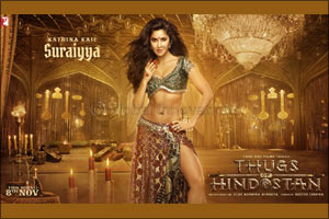 Presenting Katrina Kaif in her hottest desi avatar  as Suraiyya in Thugs of Hindostan