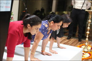 Bharat Thakur Artistic Yoga's Flagship Studio opens in Burjuman.