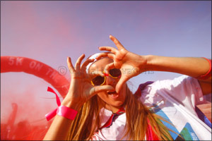 Superhero Color Runners Prove We Are All Unstoppable!