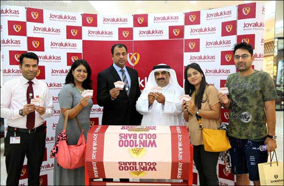 Joyalukkas brings joy to hundreds around the world with gold bar giveaway this festive season