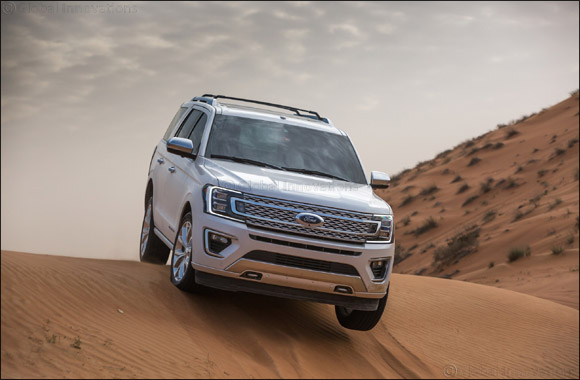 The 2018 Ford Expedition's Sand Mode Secrets: Ford's First Full-Sized SUV with Terrain Management System, Developed with Middle East Drivers in Mind