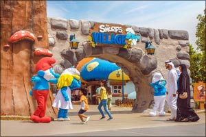 The Smurfs are turning 60 at MOTIONGATE™ Dubai