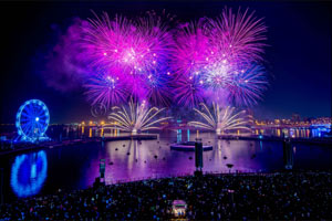 Ring in the New Year With Four Firework Shows at Dubai Festival City Mall