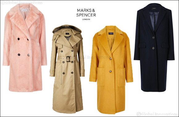 Cosy, chic coats from Marks & Spencer