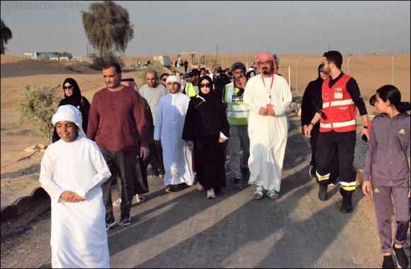 Hundreds join the Friends of Arthritis Patients Association in the One Hour Walk 2 event