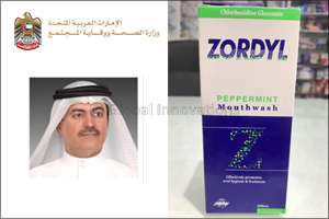 The Ministry of Health and Prevention withdraws Zordyl Mouthwash