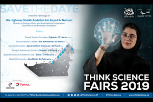 Emirates Foundation Embraces UAE Innovation Month and Launches “Think Science Fairs 2019” Across the UAE