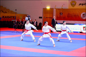World champion Sanchez wins her fourth kata gold in Dubai