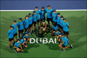 Belinda Bencic upsets Petra Kvitova to win Dubai Duty Free Tennis Championships Title