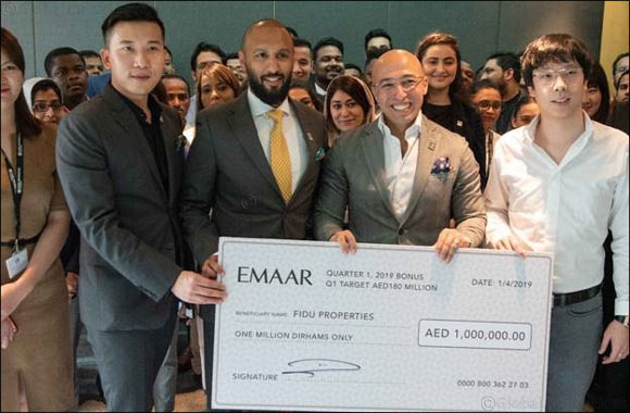 Emaar honours Fidu Properties with special incentive for support and partnership