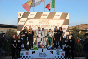 Young UAE Karting Star Rashid Al Dhaheri Delivers Resounding Victory in WSK Super Master Series