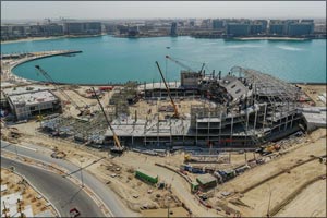 Miral Marks a Major Step Towards Yas Bay Arena's Completion