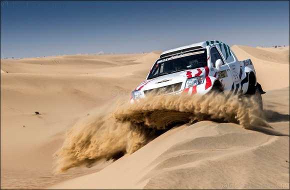 Al Qassimi makes flying start to Dubai World Cup rally as mare grabs bikes lead