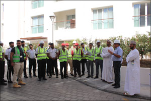Al Mouj Muscat holds a Fire Evacuation Drill