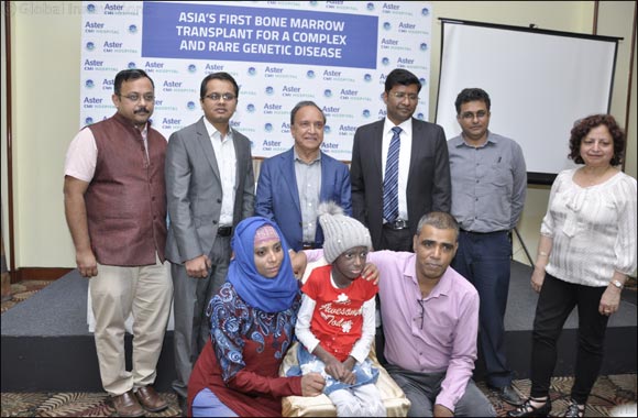 First in Asia, Aster CMI Doctors rescue teen suffering from rarest of the rare genetic disease
