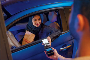 Visa partners with Starbucks & Hardee's to help promote the use of Apple Pay in KSA and UAE