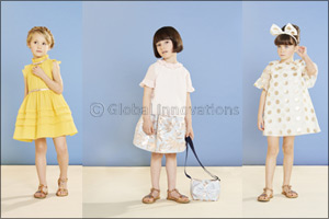 Hucklebones create charming pieces for girls filled with easy-going elegance for SS2019