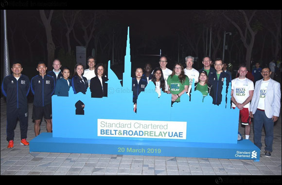 Standard Chartered UAE participates in first-ever global running event along the Belt and Road