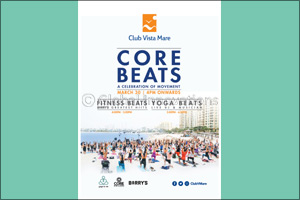 Core Beats – Dubai's favourite free fitness concert – is back at Club Vista Mare