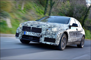 The new BMW 1 Series: final test phase in Miramas.