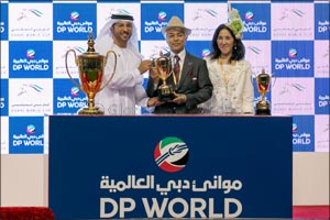 Almond Eye in Remarkable Victory to Win DP World Dubai Turf Race