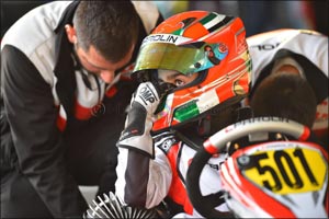 Young UAE Karting Star Rashid Al Dhaheri Achieves Podium Success at Prestigious Andrea Margutti Trophy Event
