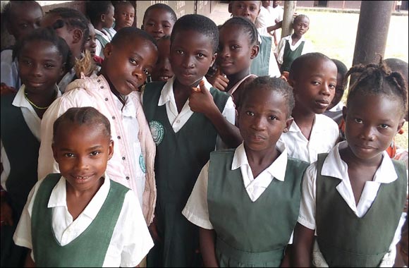 Dubai Cares kicks off a 3-year school health program in Liberia to tackle deworming and eye health needs for school-aged children