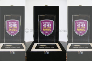 Canadian University Dubai wins ‘International Collaboration of the Year' accolade at prestigious Forbes Higher Education Awards