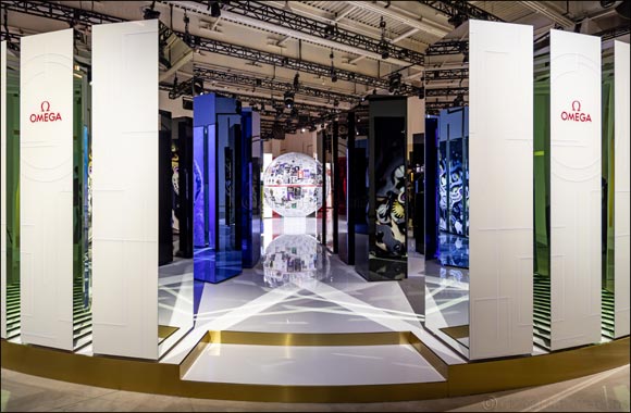 Eddie Redmayne opens the new Planet OMEGA  exhibition in Shanghai