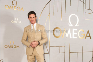 Eddie Redmayne opens the new Planet OMEGA  exhibition in Shanghai