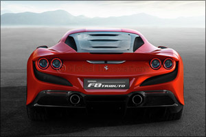 Ferrari F8 Tributo arrives in the UAE